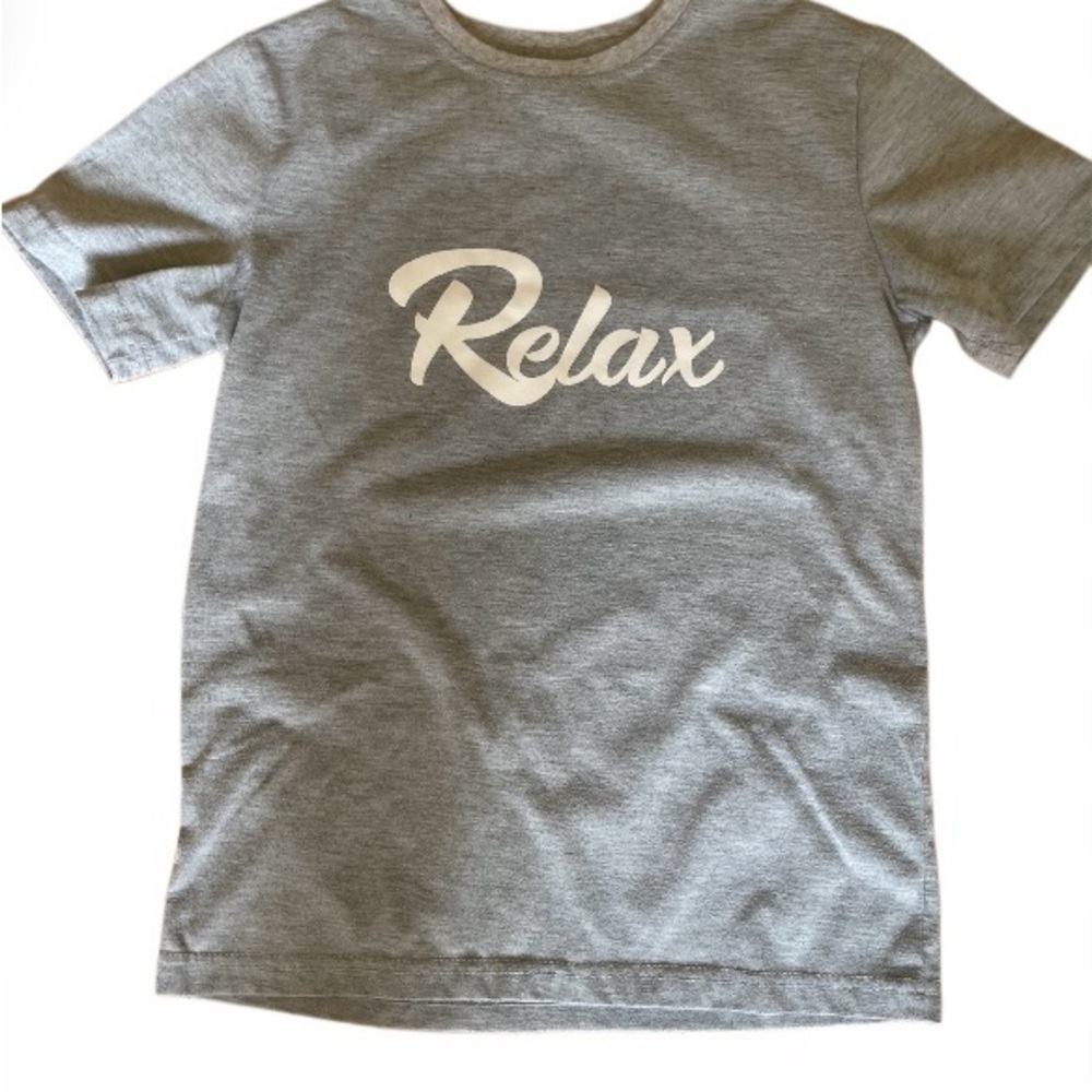 Gray Kids Relax T-Shirt